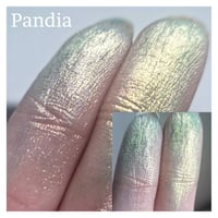 Image 3 of Magic Multichrome chameleon moonshifter Pandia mineral color shifting iridescent loose