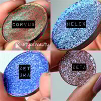 Image 5 of PICK YOUR OWN 12 Multichrome chameleon 26mm pressed pans Bundle sparkle shimmer