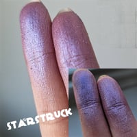 Image 3 of Starstruck blue lavender purple color shift 26mm pan duochrome shimmery