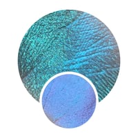 Image 1 of HELIX multichrome color shift 26mm pressed pan vegan eyeshadow