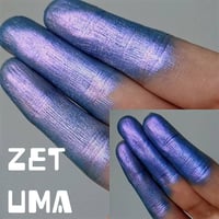 Image 3 of Multichrome ZET Uma chameleon pressed pan shimmery darkened purple/blue/violet pinkish
