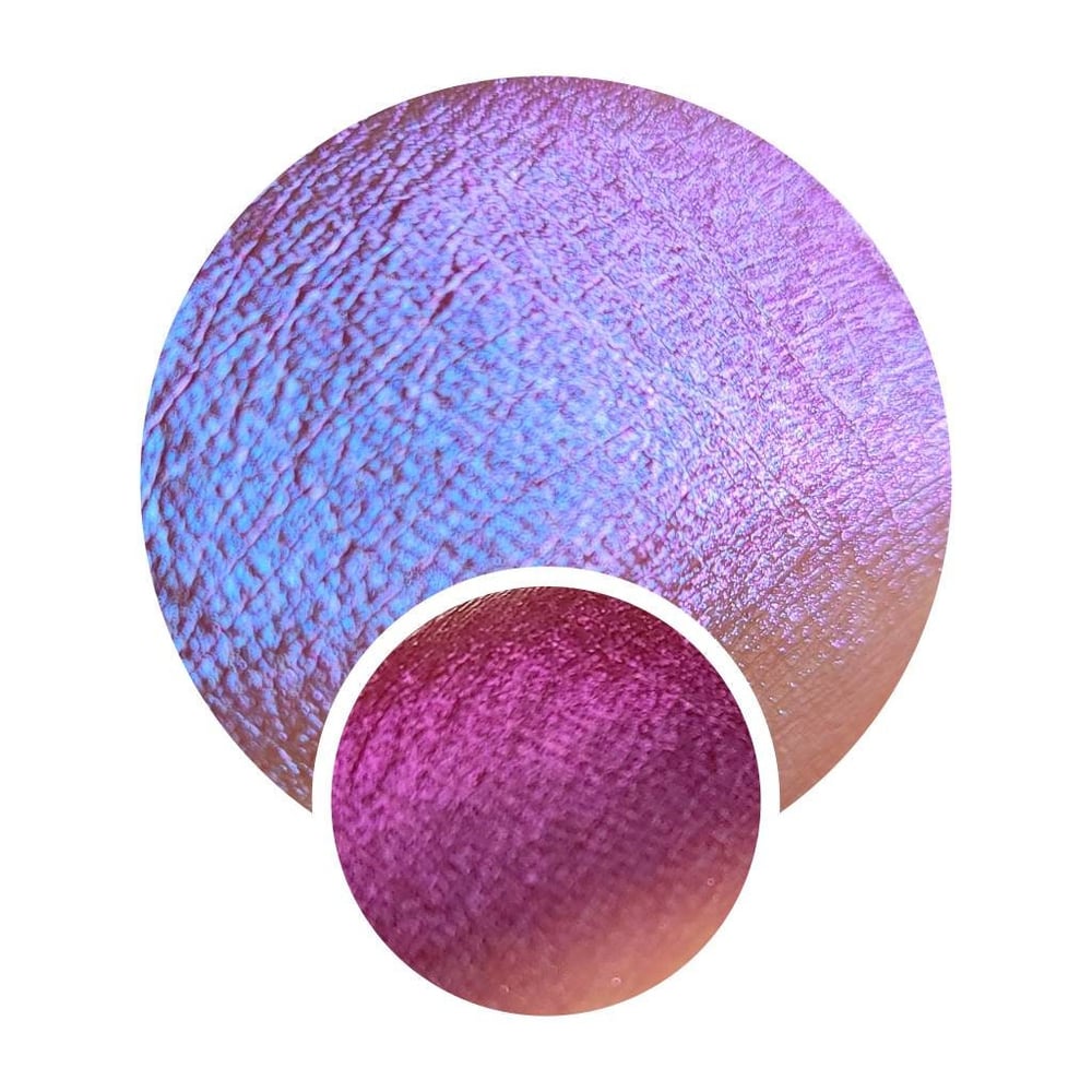 Image of BrainDance Multichrome chameleon pressed pan lavender violet blue