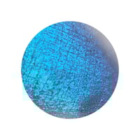 Image 4 of DRACO-Darkened Silver Cerulean blue to plum purple with silver Shimmer