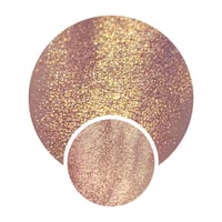 Image 1 of Rebel Rebel Multichrome chameleon pressed dusty rose pink yellow gold shimmer