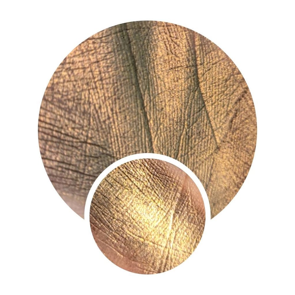 Image of Multichrome 26mm Altair chameleon pressed pan reddish brown darkened olive gold