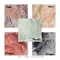 Image 3 of New Magic Multichrome chameleon moonshifter Narvi mineral color shifting iridescent loose pigment