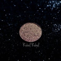 Image 3 of Rebel Rebel Multichrome chameleon pressed dusty rose pink yellow gold shimmer
