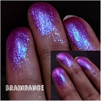 Image 5 of BrainDance Multichrome chameleon pressed pan lavender violet blue