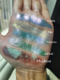 Image 4 of Magic Multichrome chameleon moonshifter Telesto mineral color shifting iridescent loose