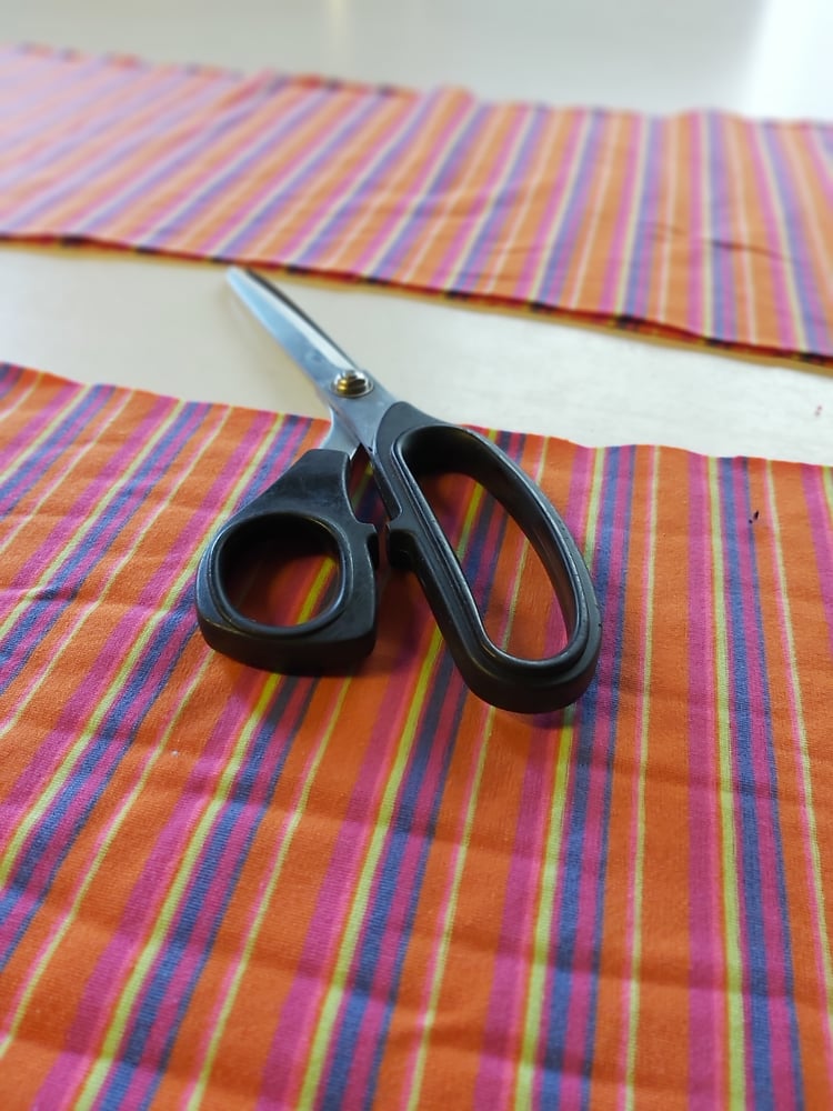 Image of Orange stripe KAT Pants
