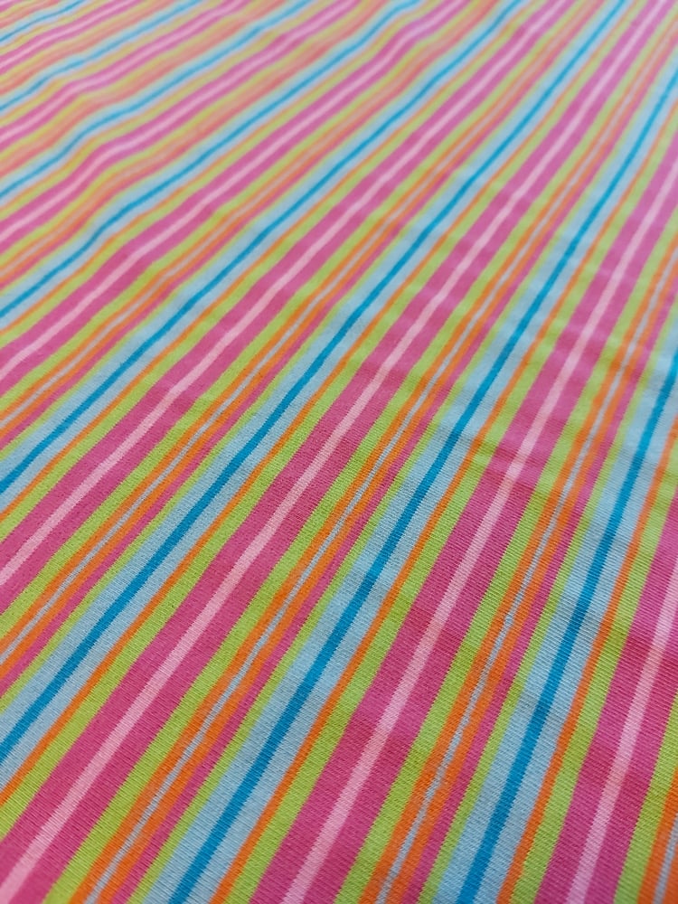 Image of Pink/blue stripe KAT Pants
