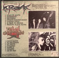 Image 2 of KRANK x REBEL EXPERIMENT X-1 (SPLIT LP) LTD GREEN