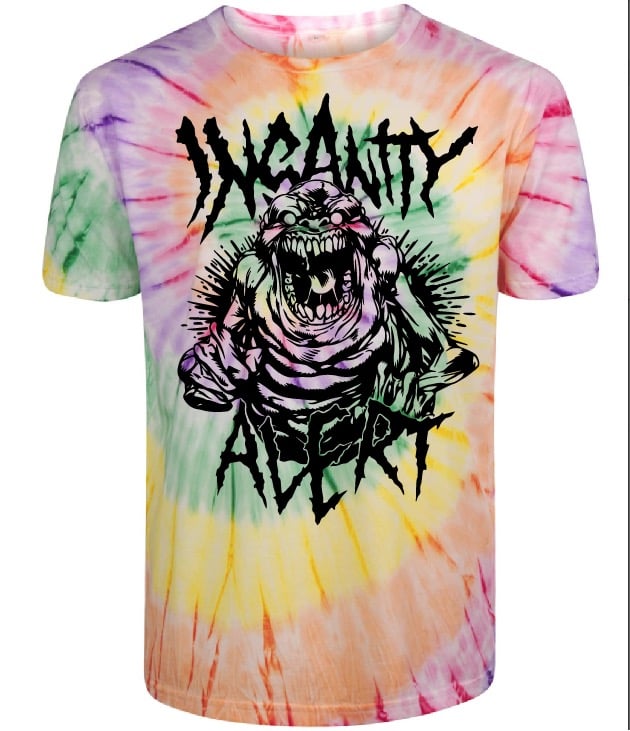 Image of Insanity Alert - Batik Shredator T-Shirt