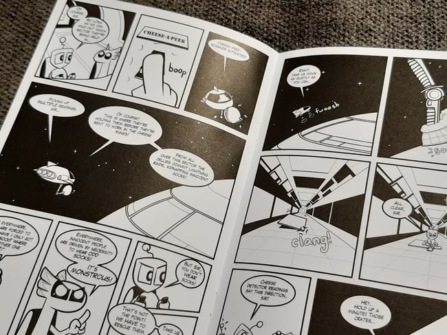 Issue 1: Beyond the Valley of the Sock Monsters!