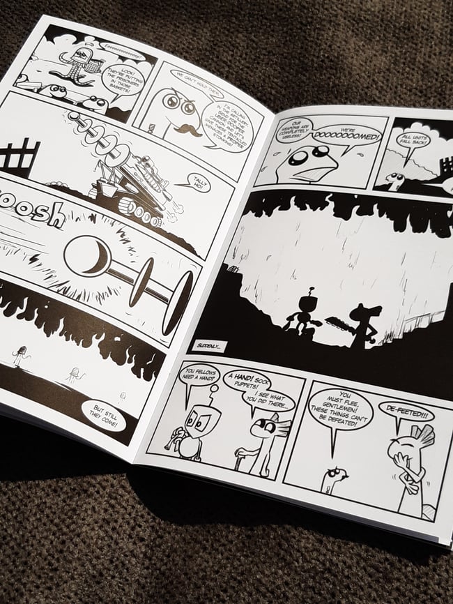 Issue 1: Beyond the Valley of the Sock Monsters!