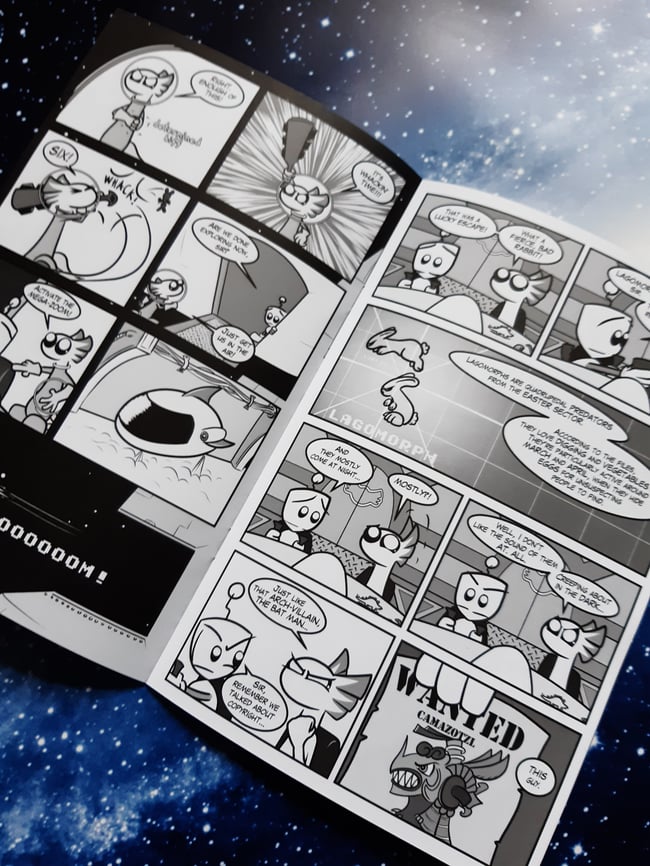 Issue 2: The Eggstra-Terrestrial!