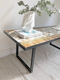 Image 4 of //VENDIDA//  MESA CENTRO MOSAICO CERÁMICO, AÑOS 60