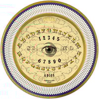 Image 1 of Ouija - Large Fine China Plate - #0774