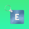 Ethereal "E" Keychain