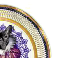 Image 3 of Lady Blondie - Large Fine China Plate - #0774