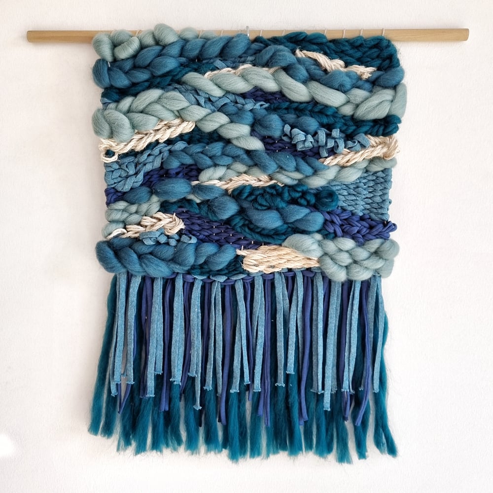 Image of Ocean - Rectangular wall hanging 