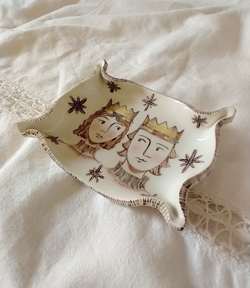 Image of King and Queen Spoon Rest