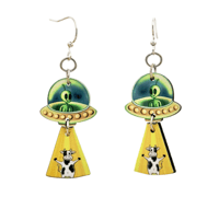 Image 1 of Alien Earrings
