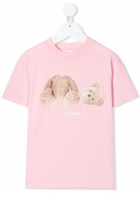 Image 3 of Pink Palm Tee