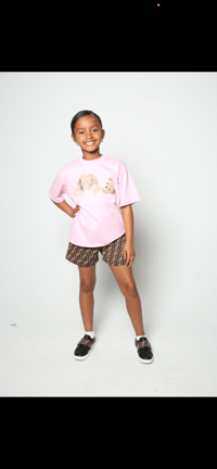 Image 4 of Pink Palm Tee