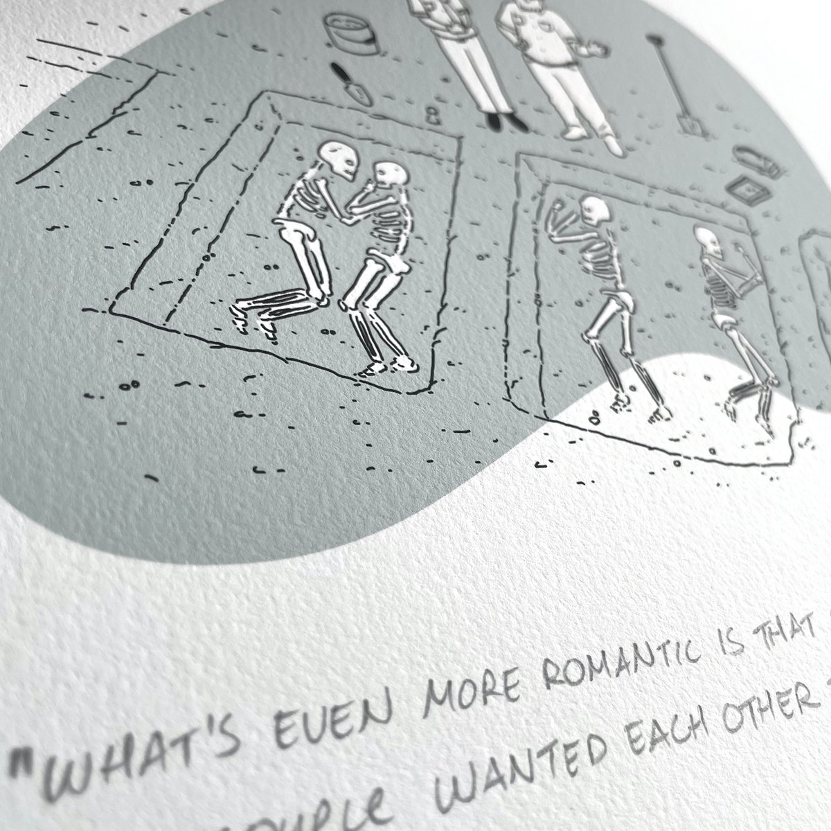 Image of "Burials" Art Print