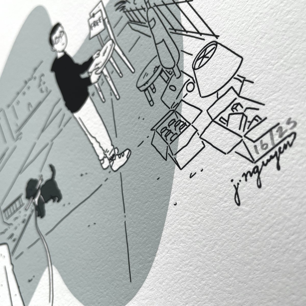 Image of "Both of You, Leave it" Art Print