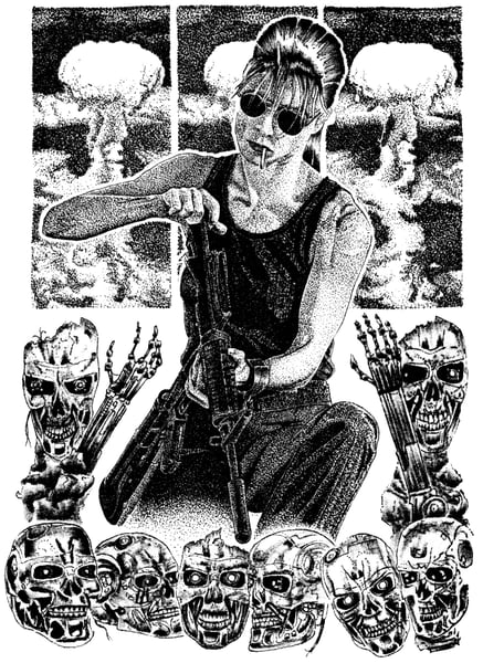 Image of SARAH CONNOR - POSTER