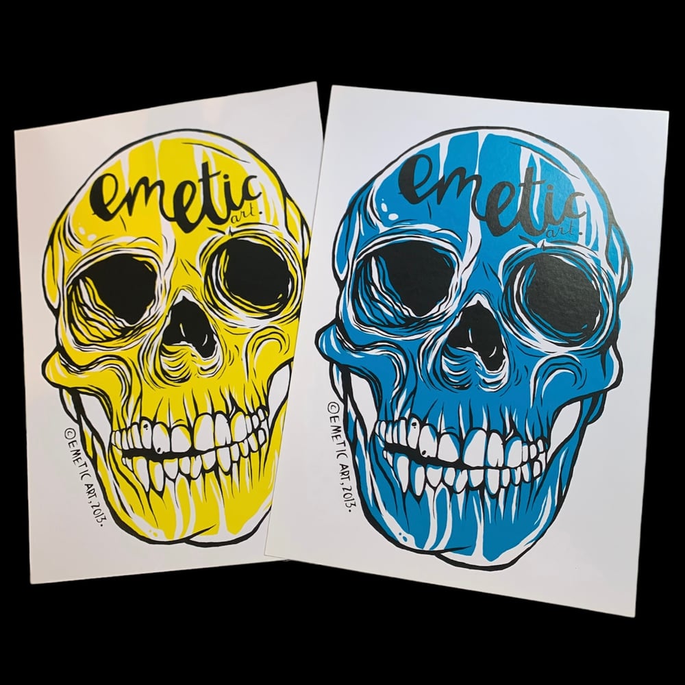 Assorted 2013 Skull Prints