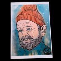 Steve Zissou Emetic Art Print