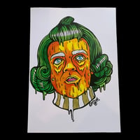 Melting Oompa Emetic Art Print