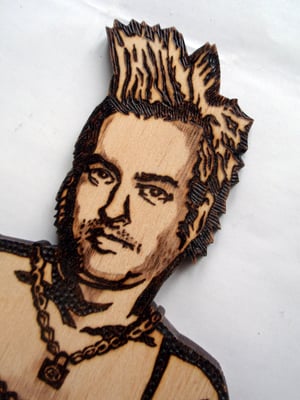 Image of Pyrography Fat Mike