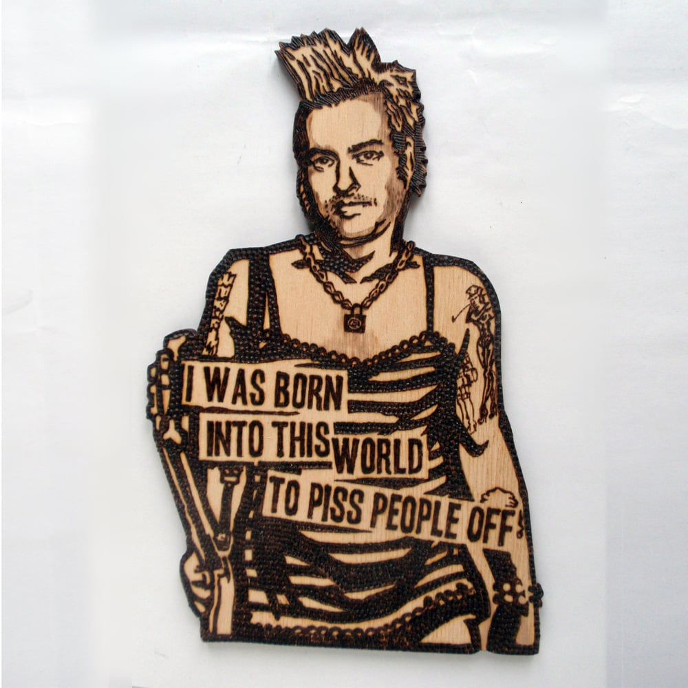Image of Pyrography Fat Mike