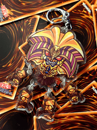 YGO Exotic the Golden God 5-piece Key Ring