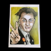 Rik Mayall Emetic Art Print