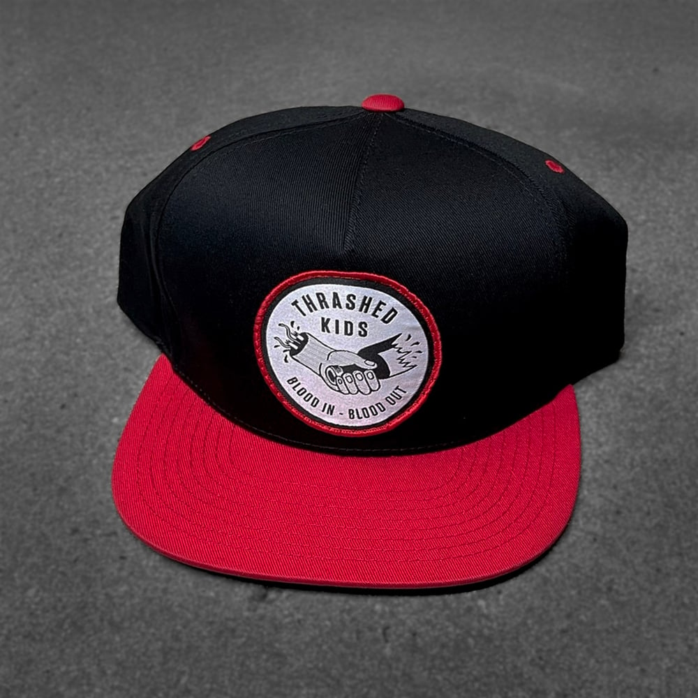 Blood In Hat - Red/Black
