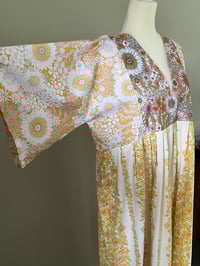 Image 2 of Boho Maxi Dress - yellows & ochre