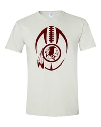 REDSKINS FOOTBALL ICON ADULT T-SHIRT - WHITE