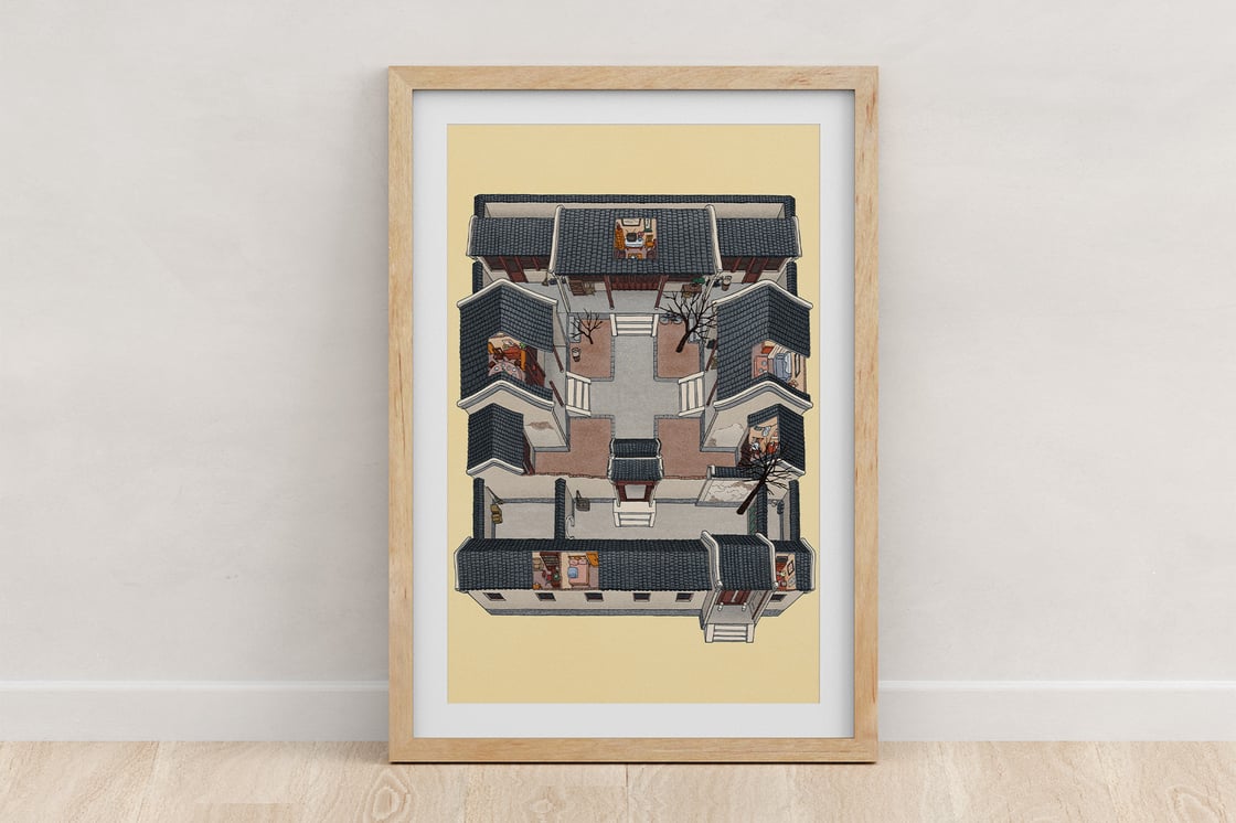 Image of Siheyuan print