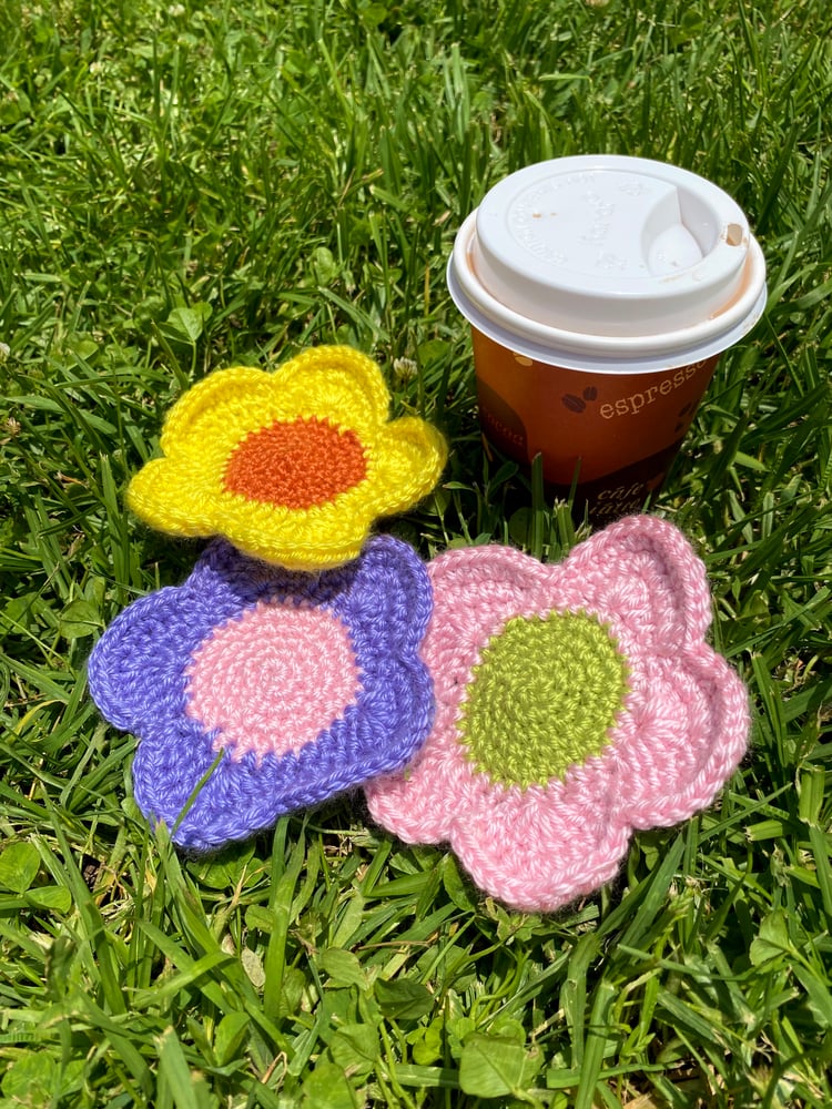 Image of Flower Power Coasters