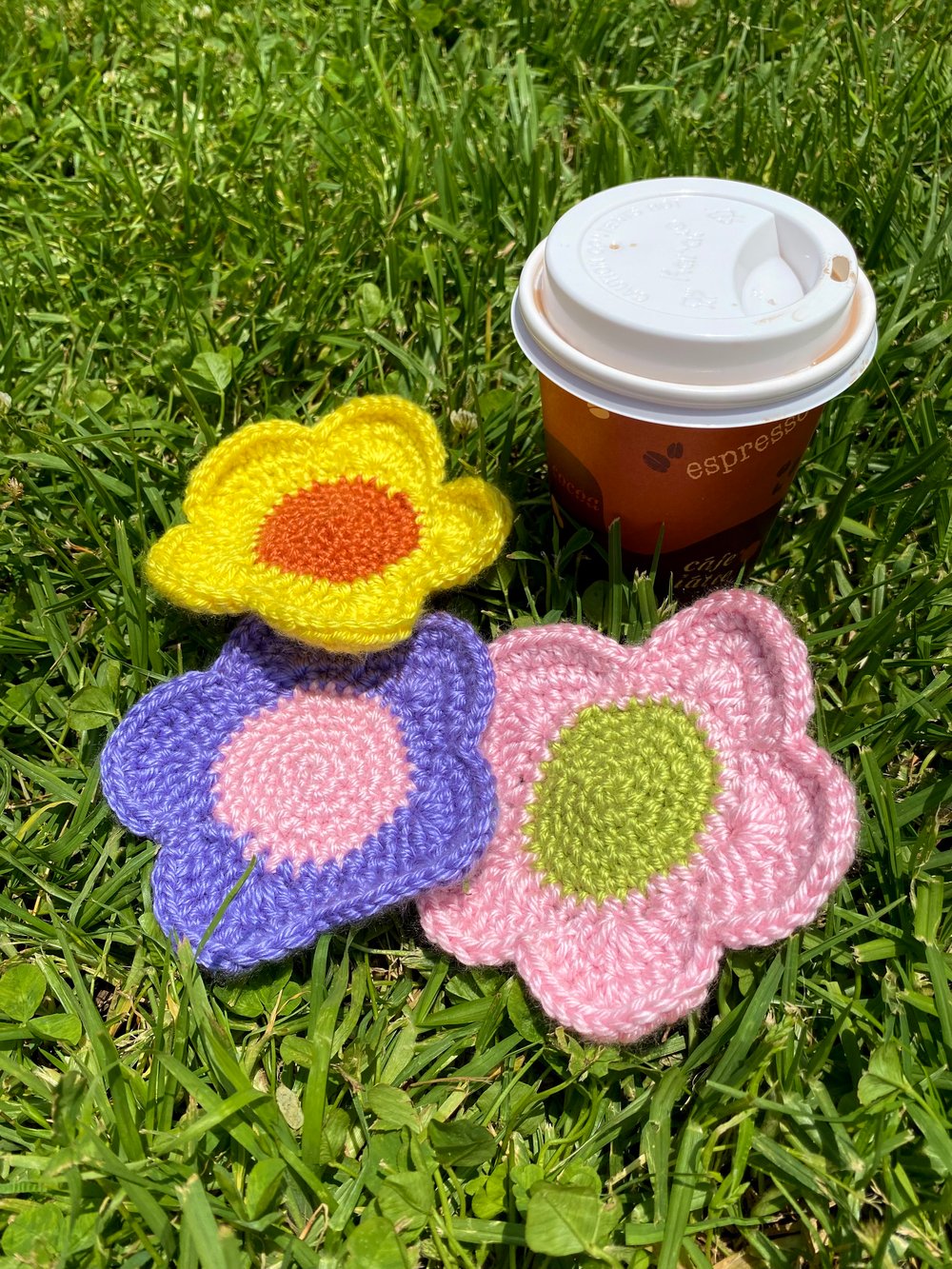 Image of Flower Power Coasters