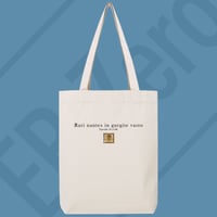 Image 1 of Tote Bag Canvas - Rari nantes in gurgite vasto (EBZ007)