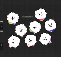 [STICKERS] Funky RJ (8 options)