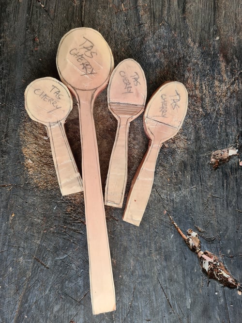 Image of Spoon & Kuksa Carving Blanks Greenwood 