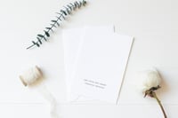 Image 5 of This Is Love - Personalised Thank You Cards - Pack of 10