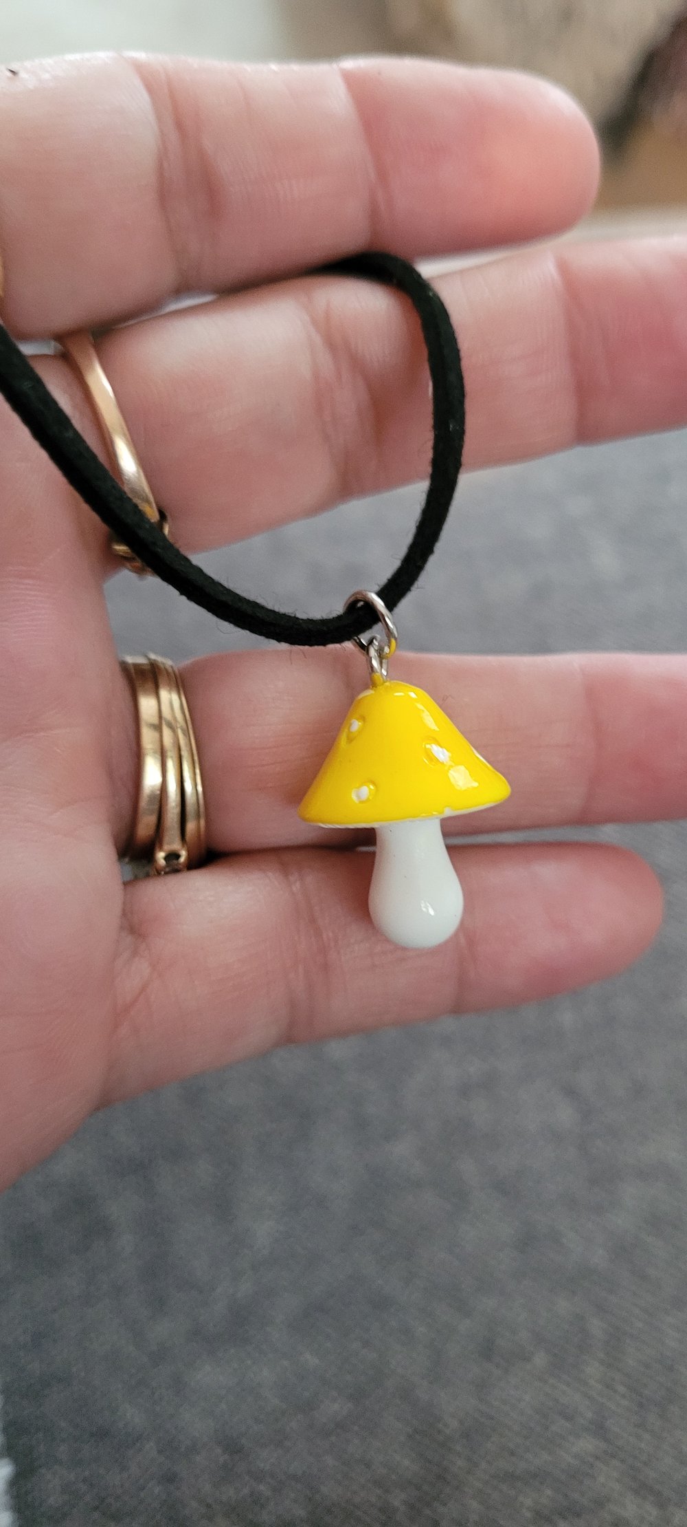 Image of Mushroom necklace 